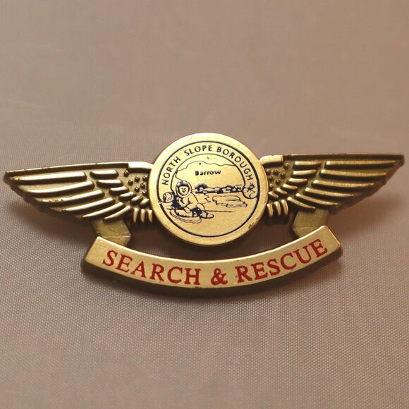 Vintage Alaska Search Rescue Wings Pins Lot of 7 North Slope - Picture 1 of 3